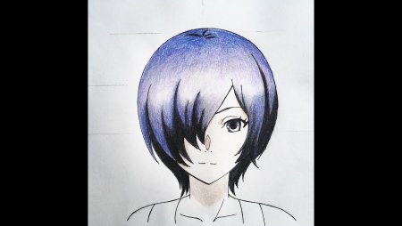 Токийский гуль тока для срисовки