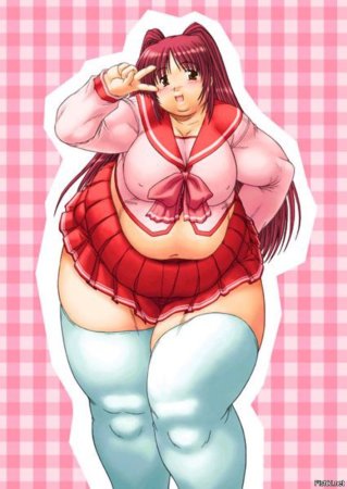 Толстая тян