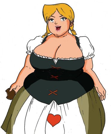 Аниме Weight gain Люси