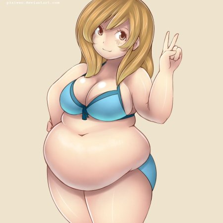 Толстые аниме