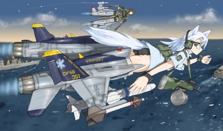 Strike Witches самолёты