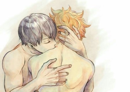 Хината и Кагеяма яой 18