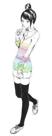 Аниме девушки в полный рост