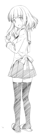 Аниме девушки в полный рост