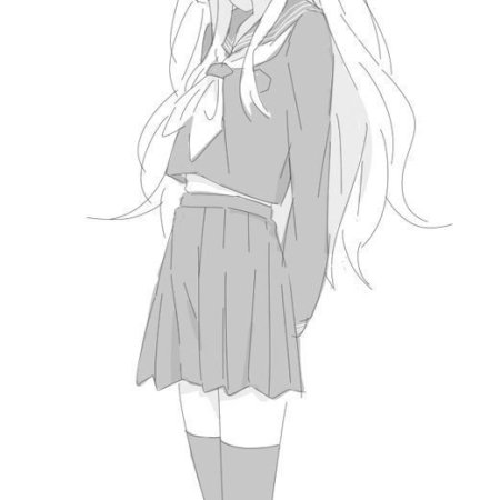 Арты в полный рост для срисовки