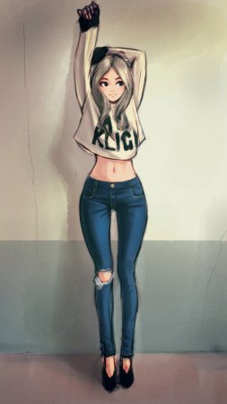 Аниме девушки дерзкие