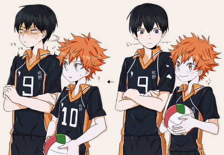 Хината шоё и Кагеяма Тобио