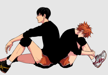 Волейбол Хината и Кагеяма