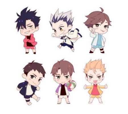 Аниме волейбол Чиби