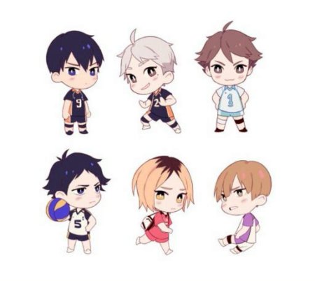 Аниме волейбол Чиби