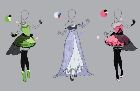 Наряды для рисования