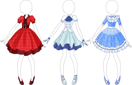 Аниме Наряды