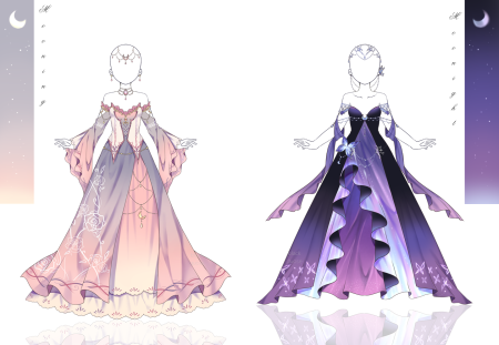 Референсы платьев