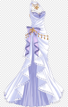 Красивые платья в стиле аниме