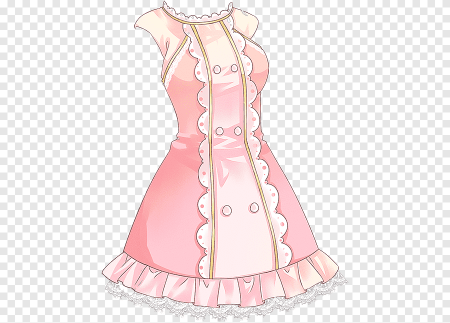 Аниме одежда платья для маленьких