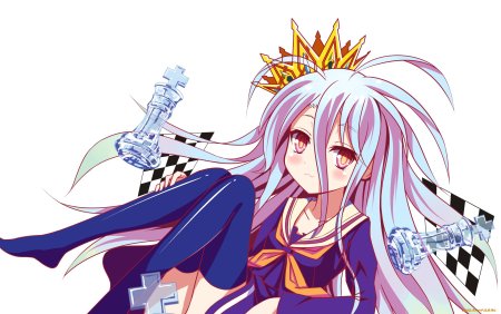 Аниме no game no Life Широ