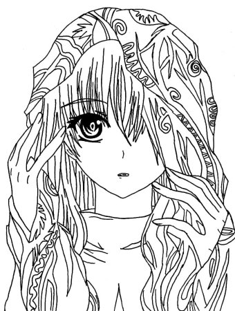 Раскраски аниме