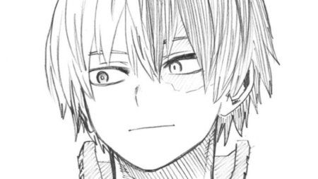 Скетчи аниме Тодороки