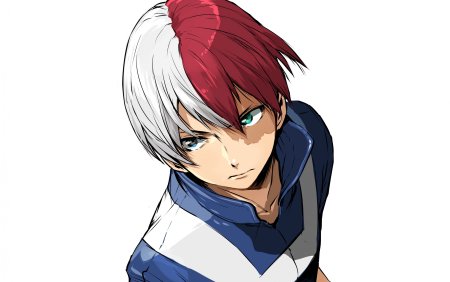 Аниме моя геройская Академия шото