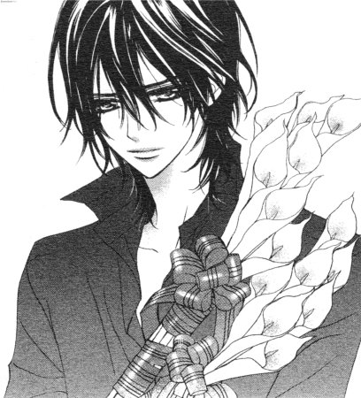 Канаме рыцарь вампир черно белое