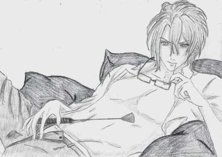 Рейджи Сакамаки голый