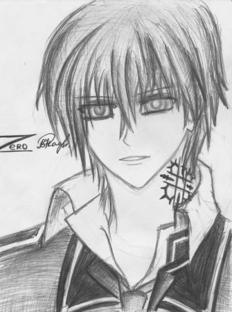 Аниме мальчики карандашом