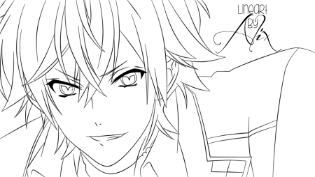 Аято Сакамаки раскраска