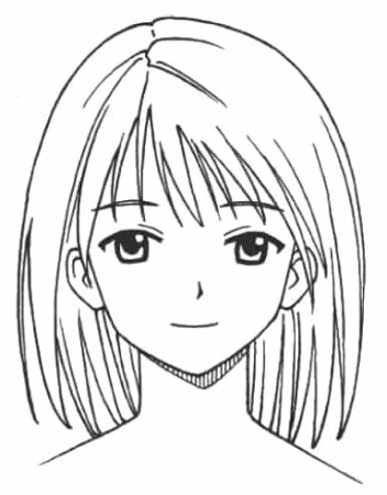 Аниме лица для срисовки