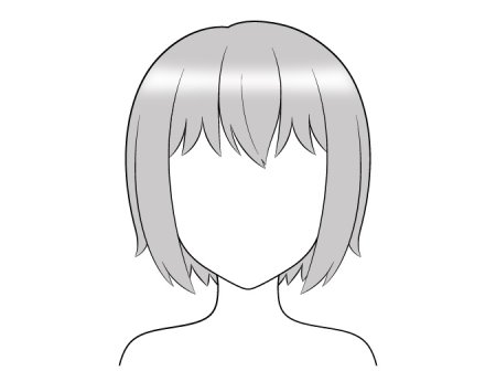 Аниме прически