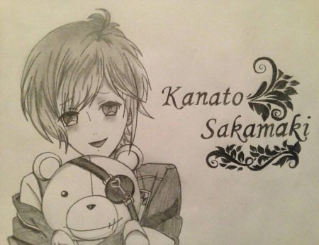 Канато Сакамаки рисунок