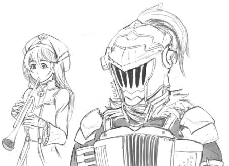 Goblin Slayer тату