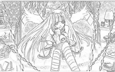 Аниме 2022 раскраска