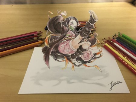 Незуко рисунок