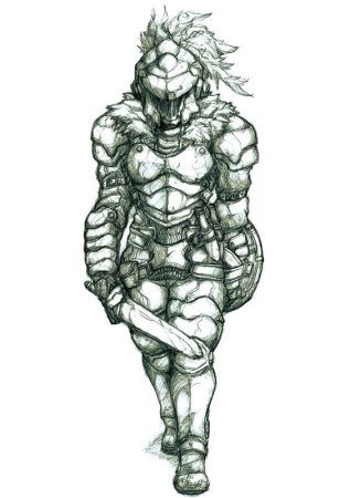 Goblin Slayer эльфийка