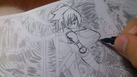 Рисовка звуков в манге