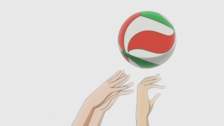 Волейбольный мяч из аниме волейбол