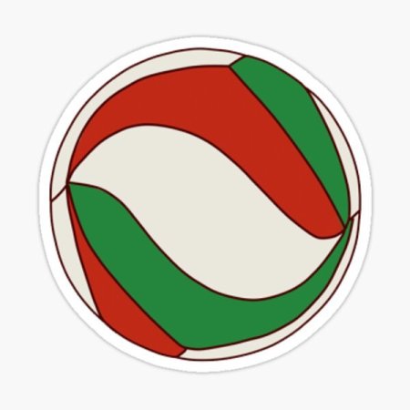 Волейбольный мяч из аниме