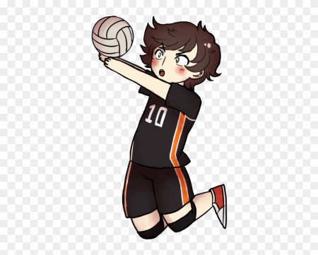 Хината волейбол атака