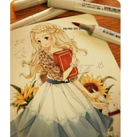 Вдохновение для рисования аниме