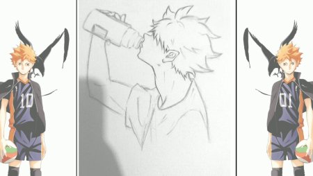 Хината шоё скетч