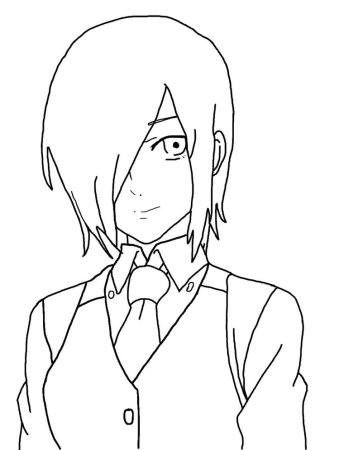 Раскраски аниме Токийский гуль тока