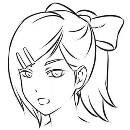 Поэтапное рисование аниме персонажей