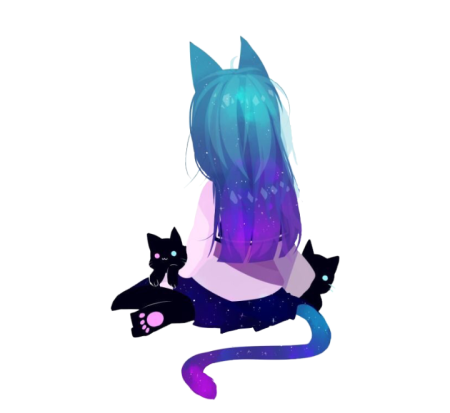 Девочка космос с ушками