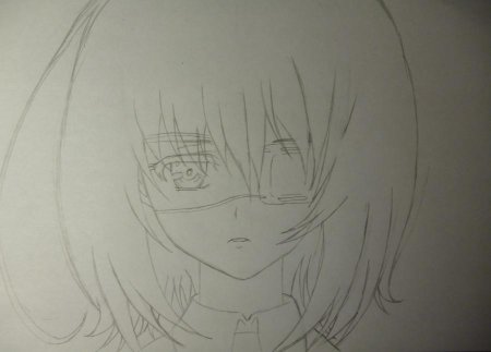 Рисунки в альбоме карандашом аниме