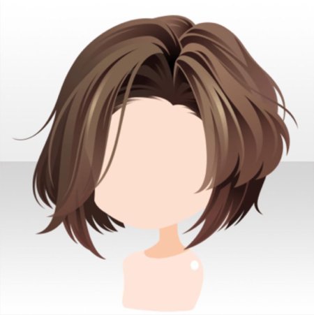 Аниме каре прическа