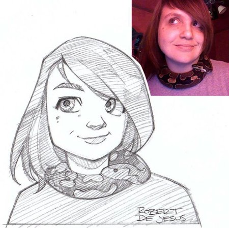 Robert DEJESUS портреты