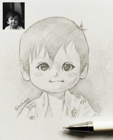 Рисунки карандашом мультяшные люди