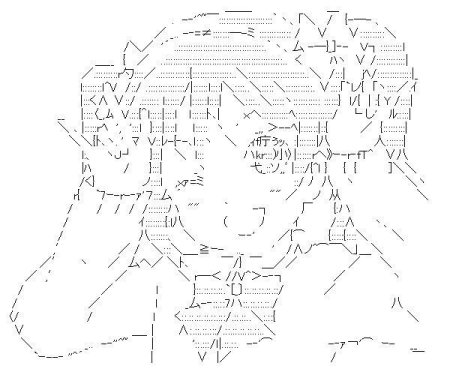 ASCII Art символы