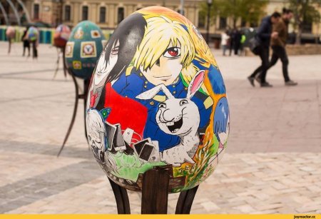 Аниме яйца на Пасху