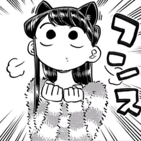 Раскраски аниме Коми Сан